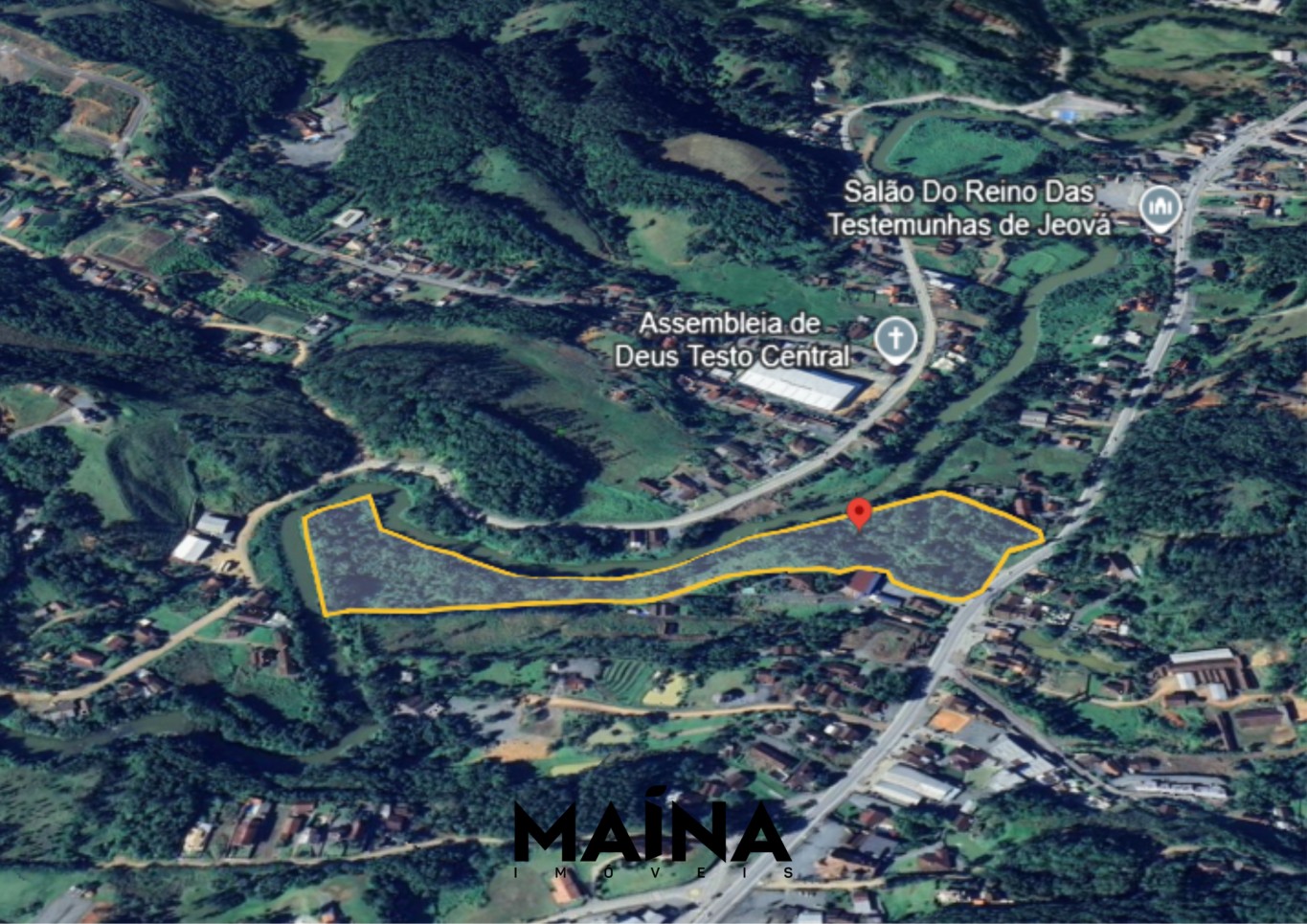 Lote/Terreno de 45517m² no bairro Testo Central, em Pomerode | Eu Corretor