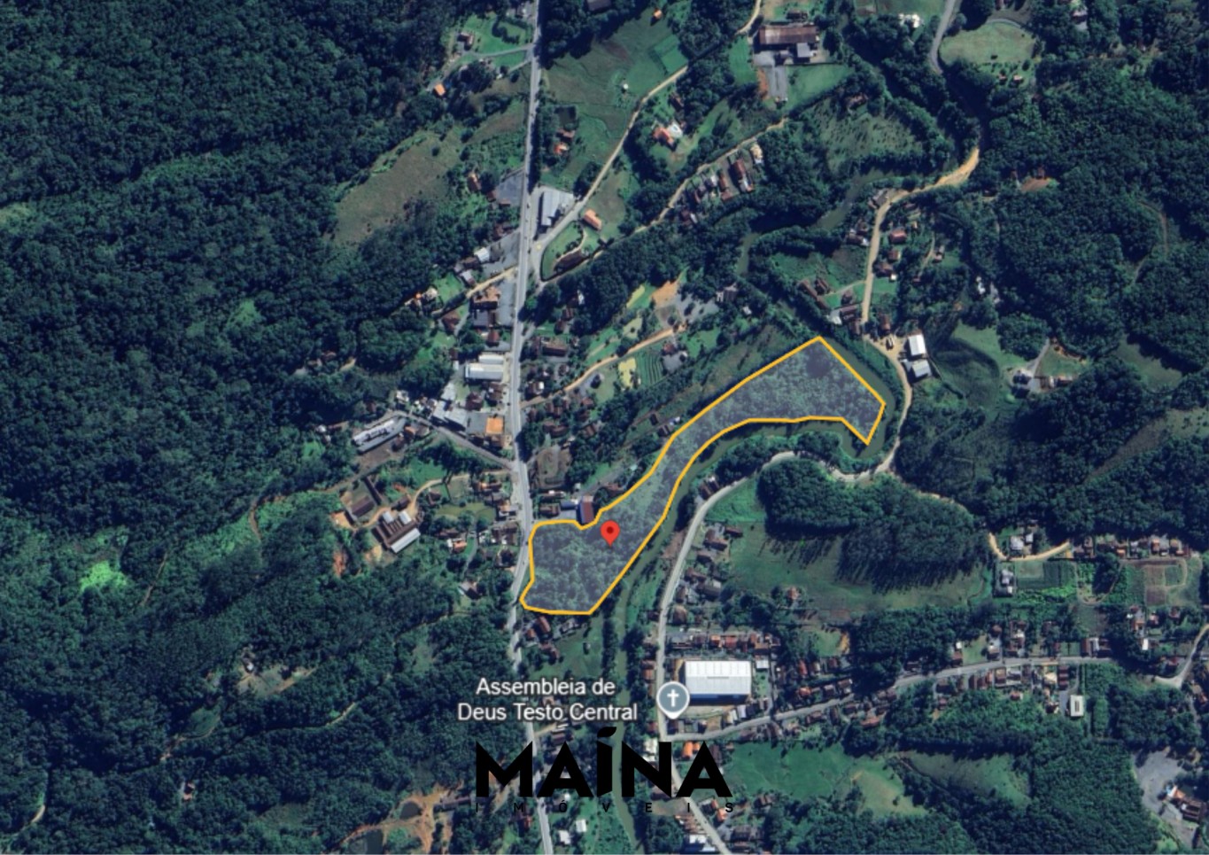 Lote/Terreno de 45517m² no bairro Testo Central, em Pomerode | Eu Corretor