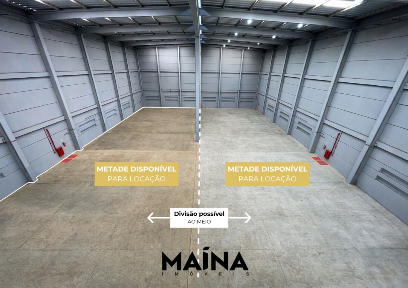 Galpão pra Locação no Bairro Encano do Norte em Indaial com 1.050,94 m. *EM DESOCUPAÇÃO* — foto 2