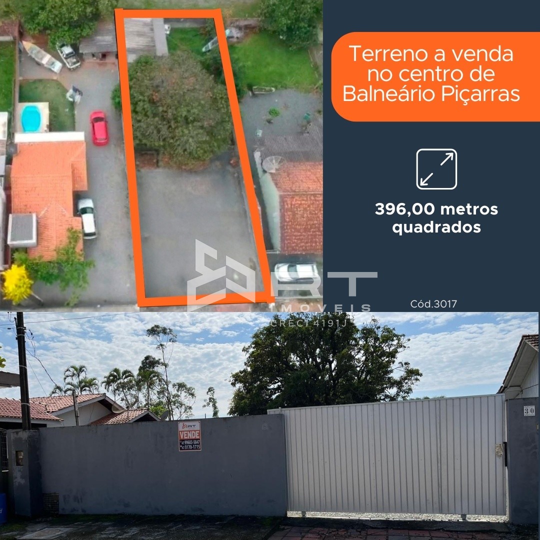 Lote/Terreno no bairro Centro, em Balneário Piçarras | Eu Corretor
