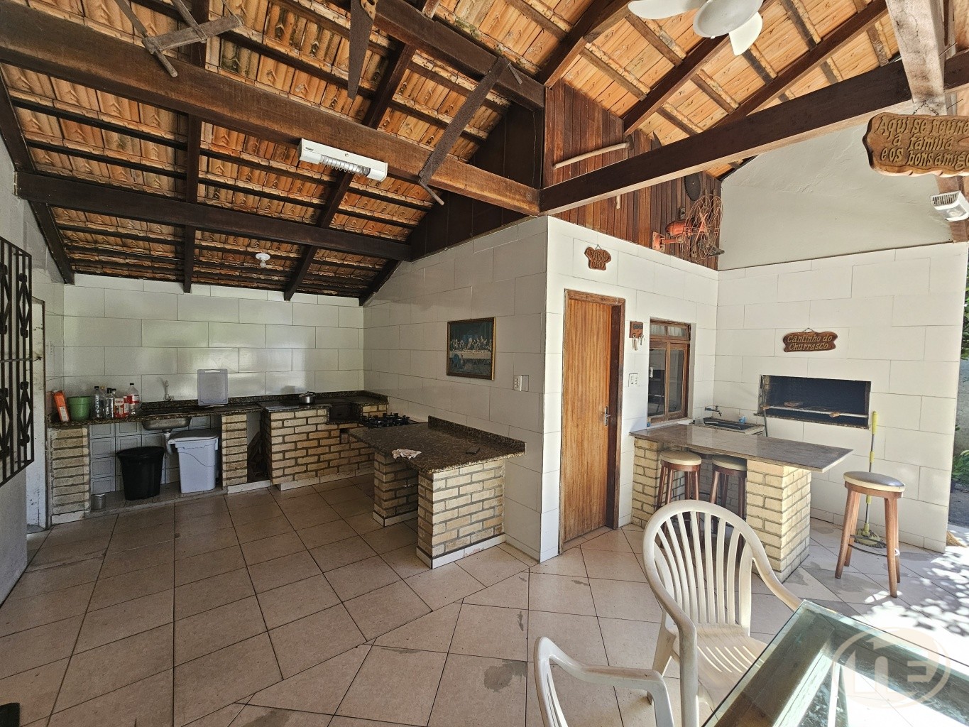 Cozinha área de festas