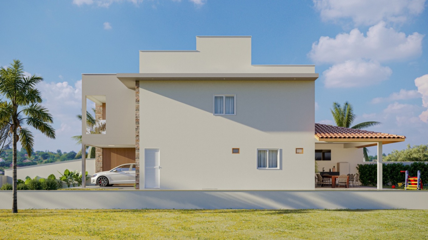 Lateral do Sobrado no bairro Estradas das Areias em Blumenau