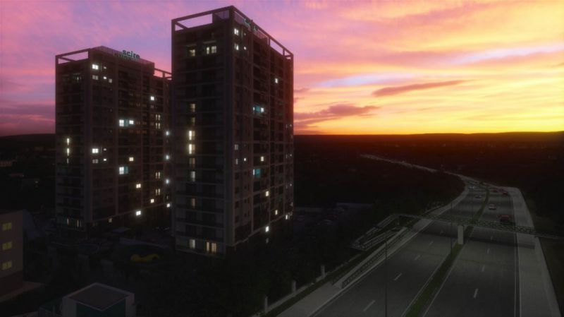 Fachada Prédio Noturno