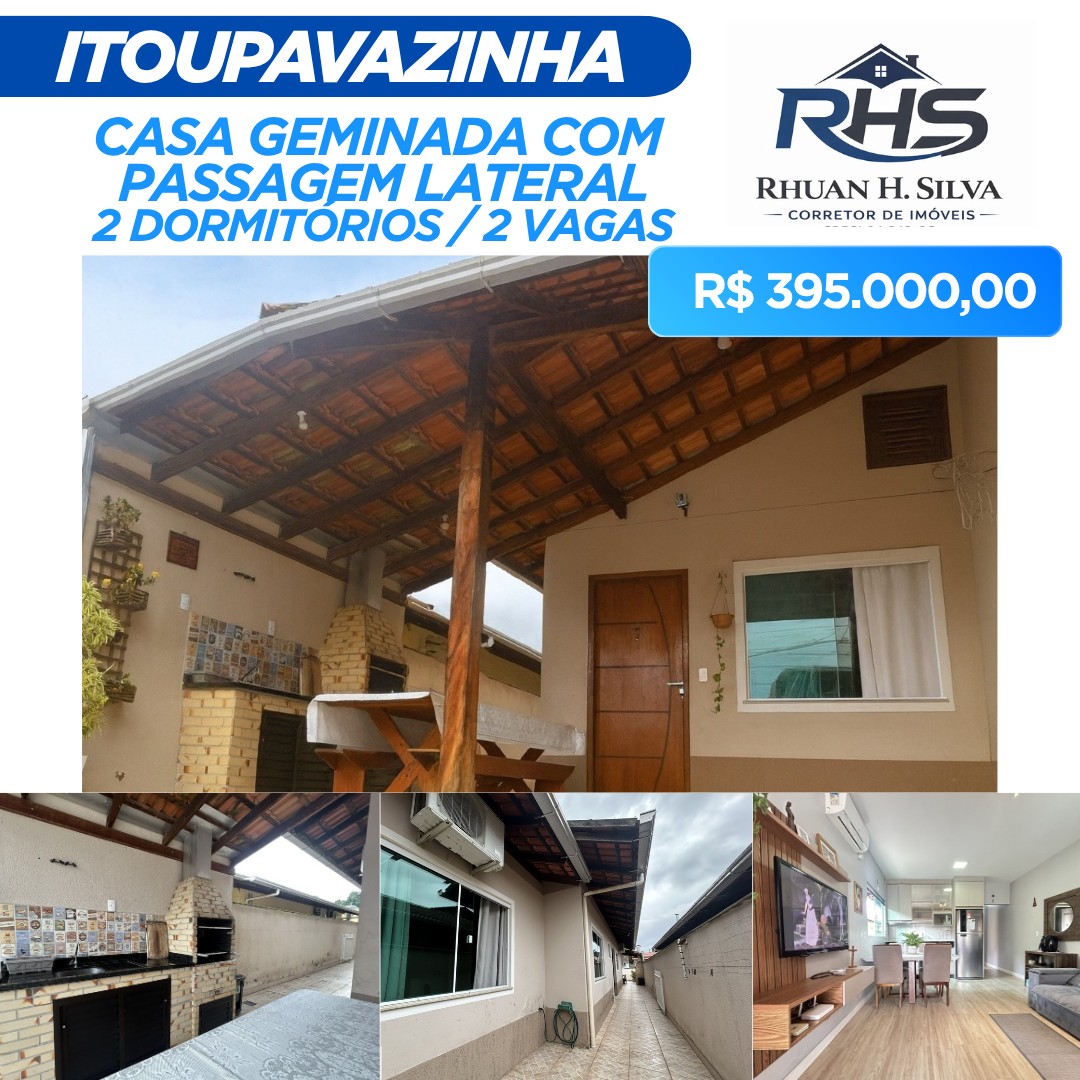 Geminada Diferenciada no Bairro Itoupavazinha - foto 1