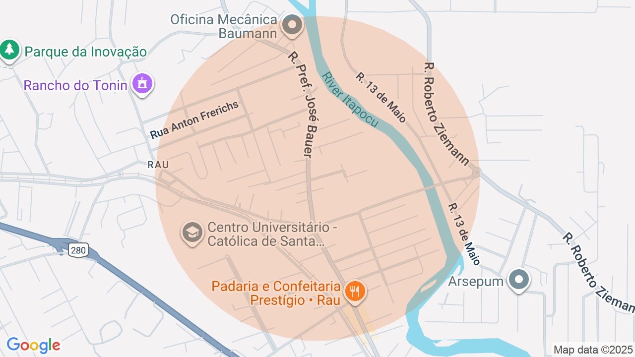 Mapa Localização Imóvel
